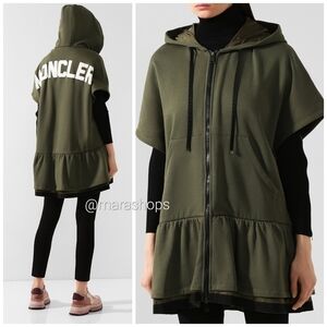 Moncler Green Hoodie Sweatshirt Jacket